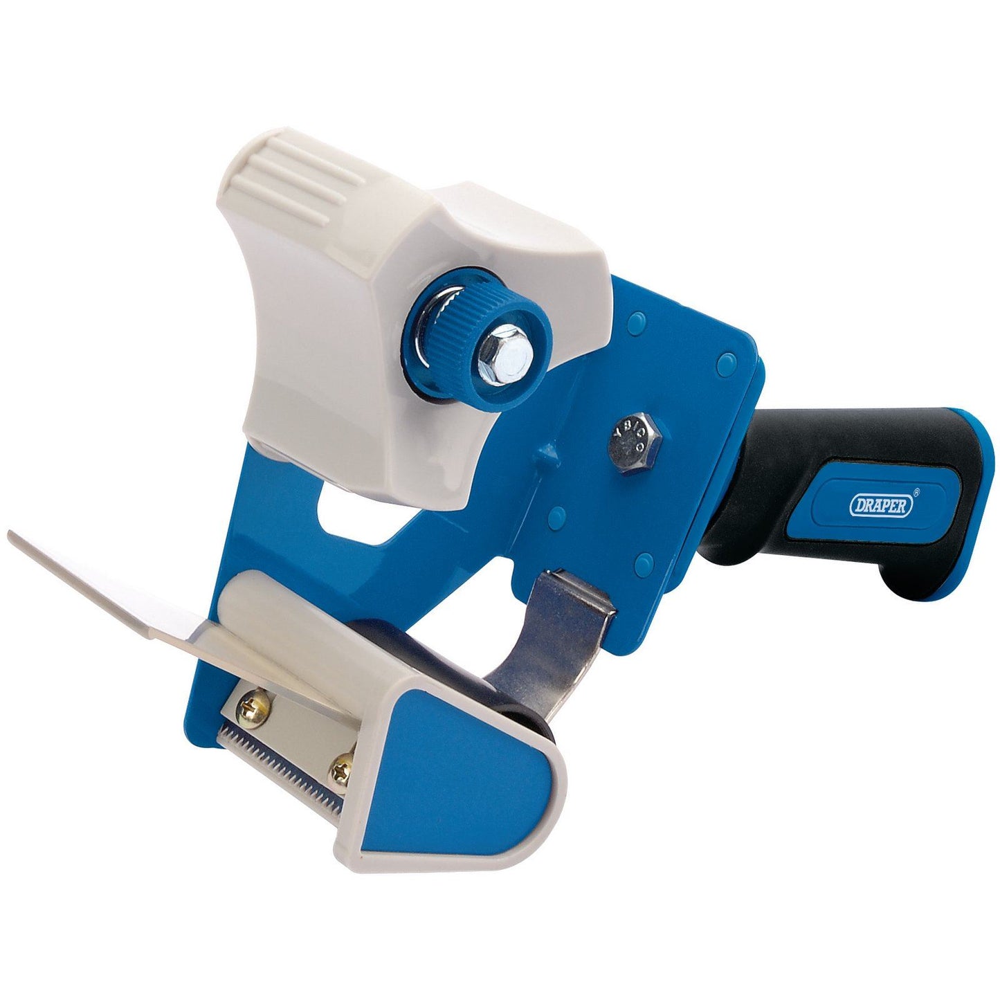 Draper Expert Soft Grip Hand-Held Security Packing Tape Dispenser, 50mm