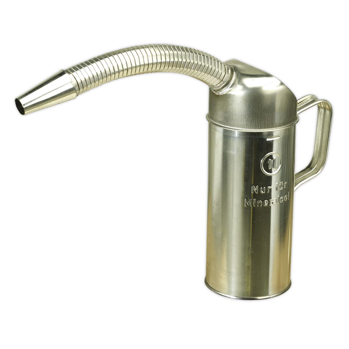 Sealey Measuring Jug Metal with Flexible Spout 1L JM1F