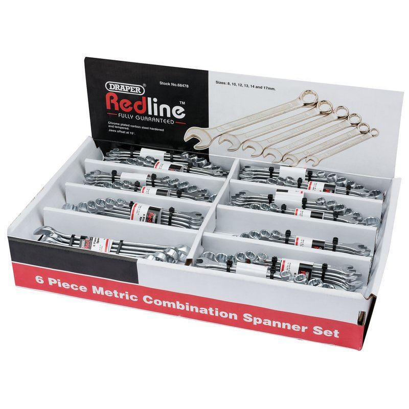 Draper Metric Combination Spanner Set (6 piece) RL-DB-SS6 68478