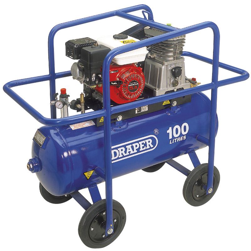 Draper 120L Gardener Landscape Wheeled Tipping Cart Trolley Barrow Trailer,52628
