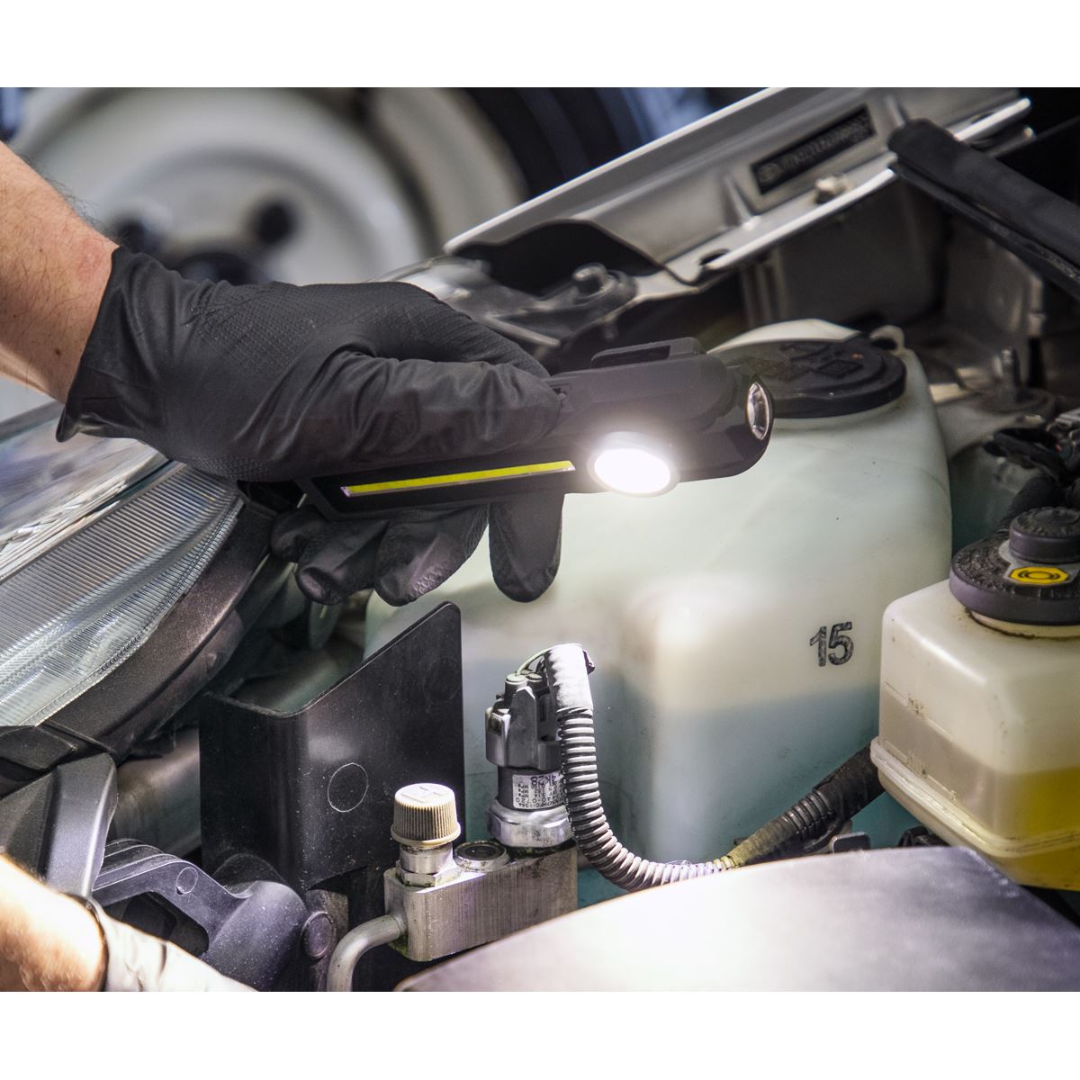 Sealey Rechargeable 3-in-1 Inspection Light 5W COB & 3W SMD LED LED316