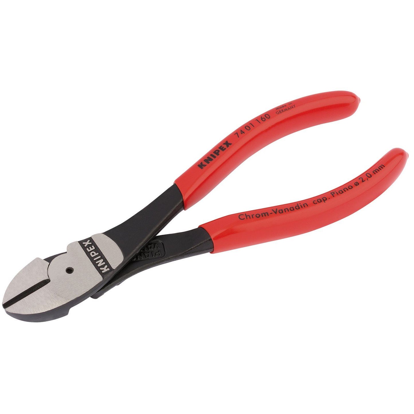 Draper 1x Knipex Expert 160mm High Leverage Diagonal Side Cutter Work Tool 55522