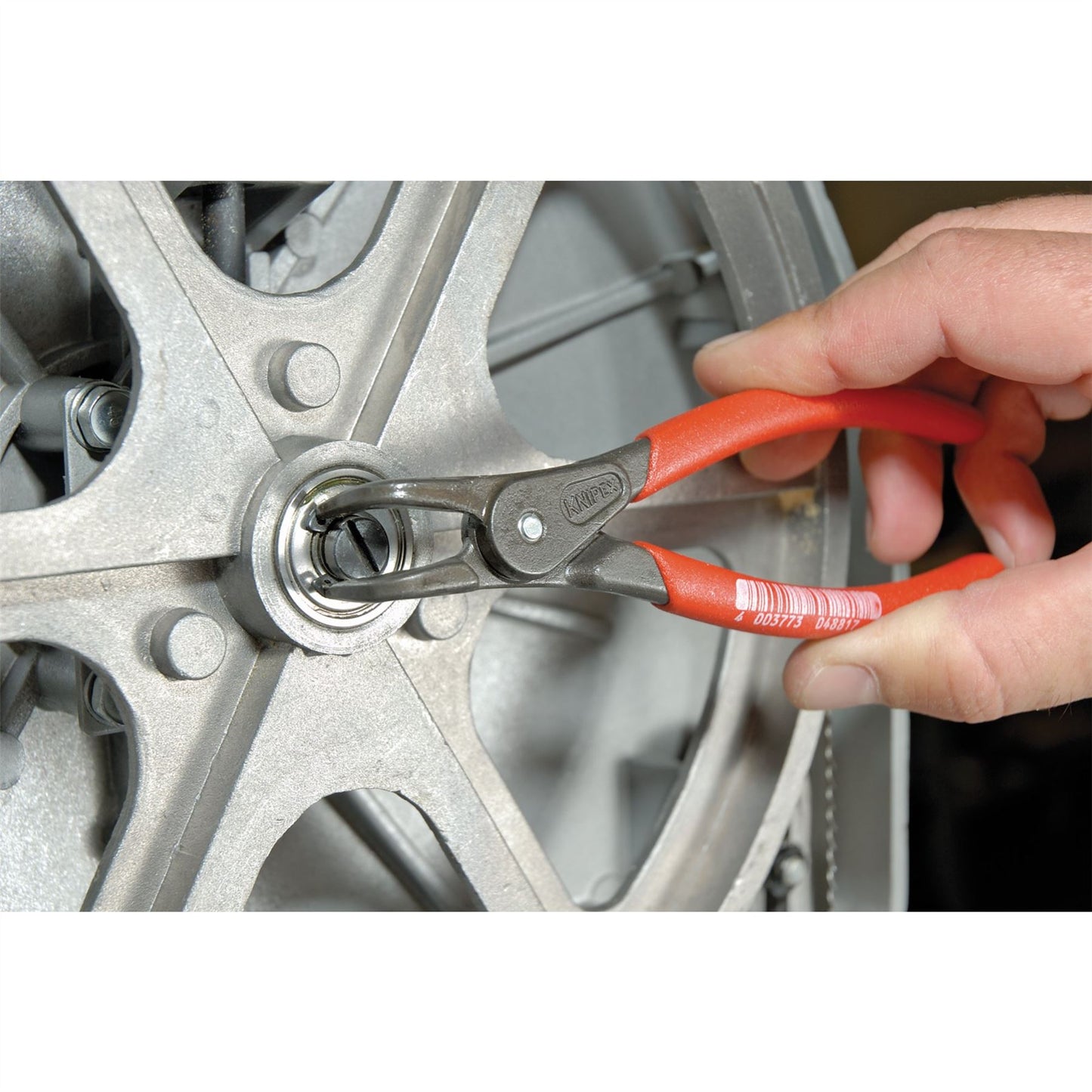 Draper 1x Knipex Expert 40mm - 100mm A3 Straight External Circlip Pliers Tool - 77253