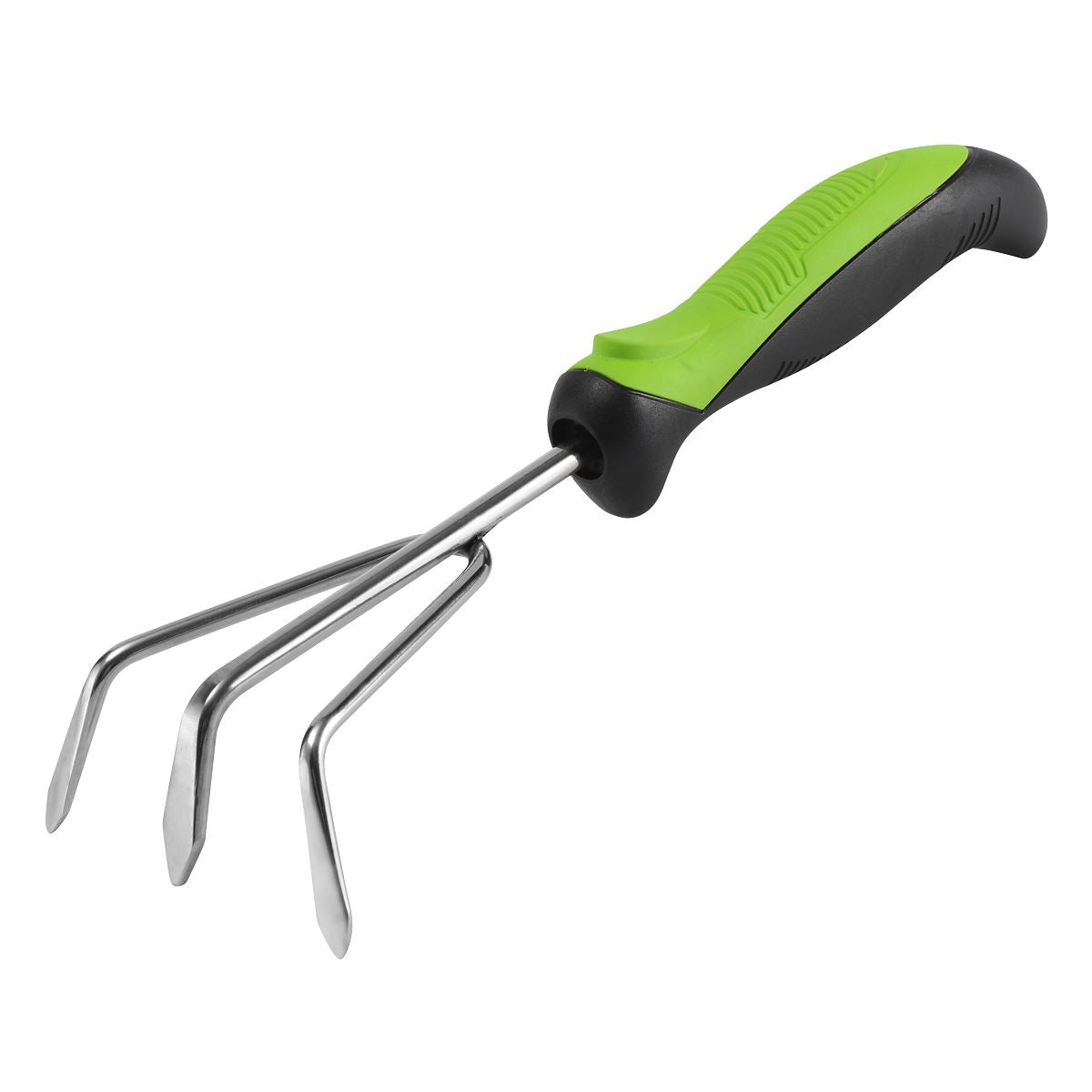 Sealey Hand Cultivator with Soft Grip Handle & Stainless Steel Tines GTSG011
