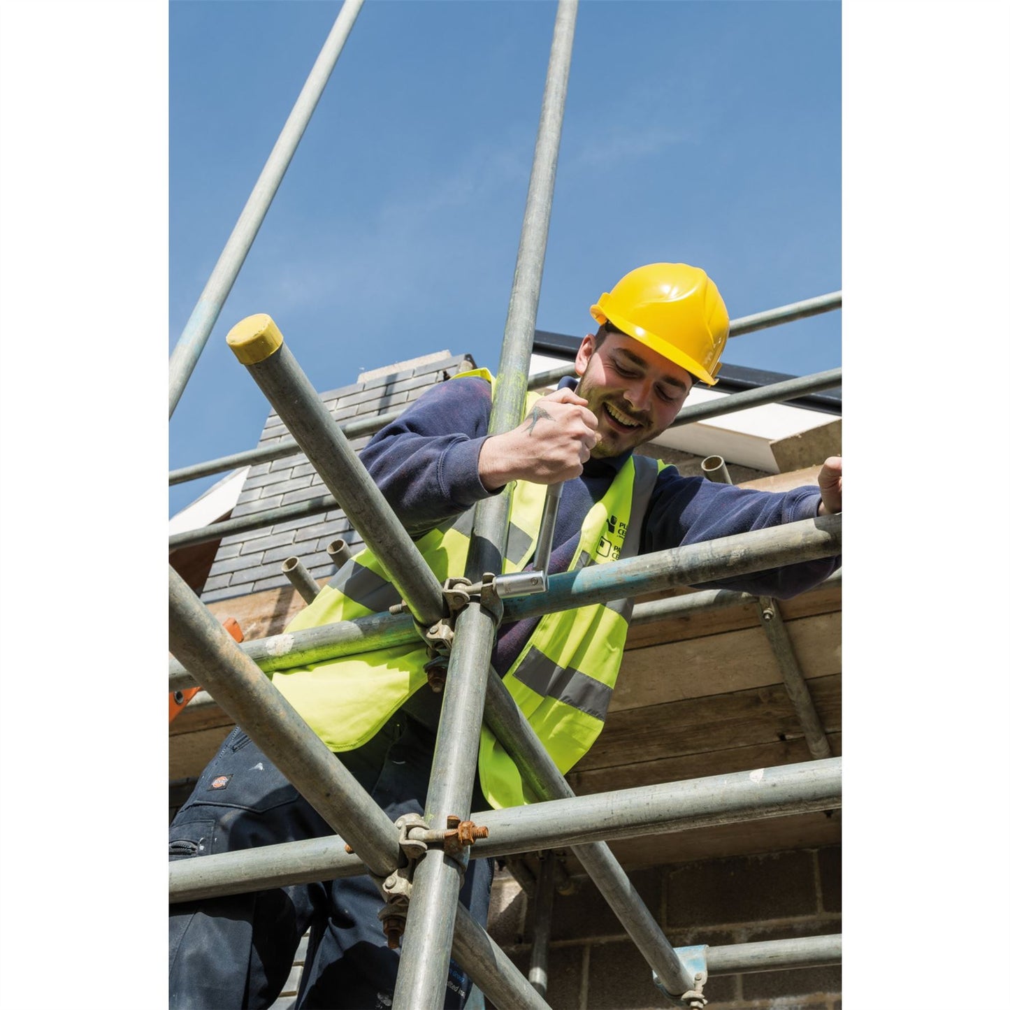 Draper Steel Round Handle Scaffold/Scaffolders Spanner,Bi-Hex Head, 21mm (7/16W) - 05720