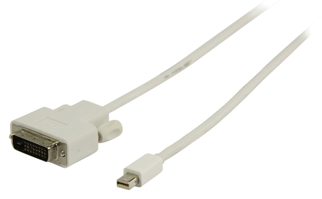 Glaxio® Mini DisplayPort to DVI cable to DVI Male (MacBook iMac Intel/PowerBook)