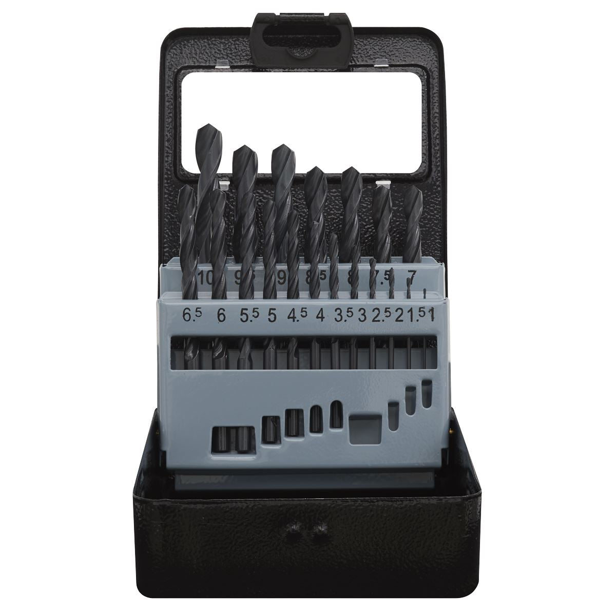 Sealey HSS Roll Forged Drill Bit Set 19pc 1-10mm DBS19RF