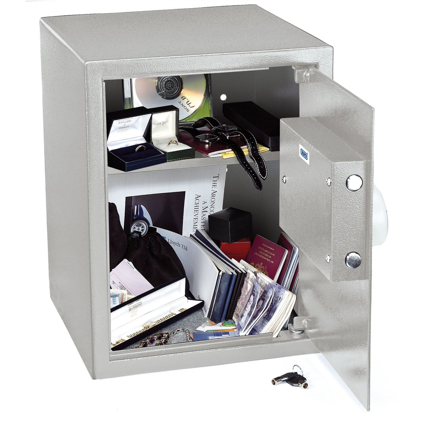 1x Draper 44L Electronic Safe - 350 x 350 x 450mm 38218