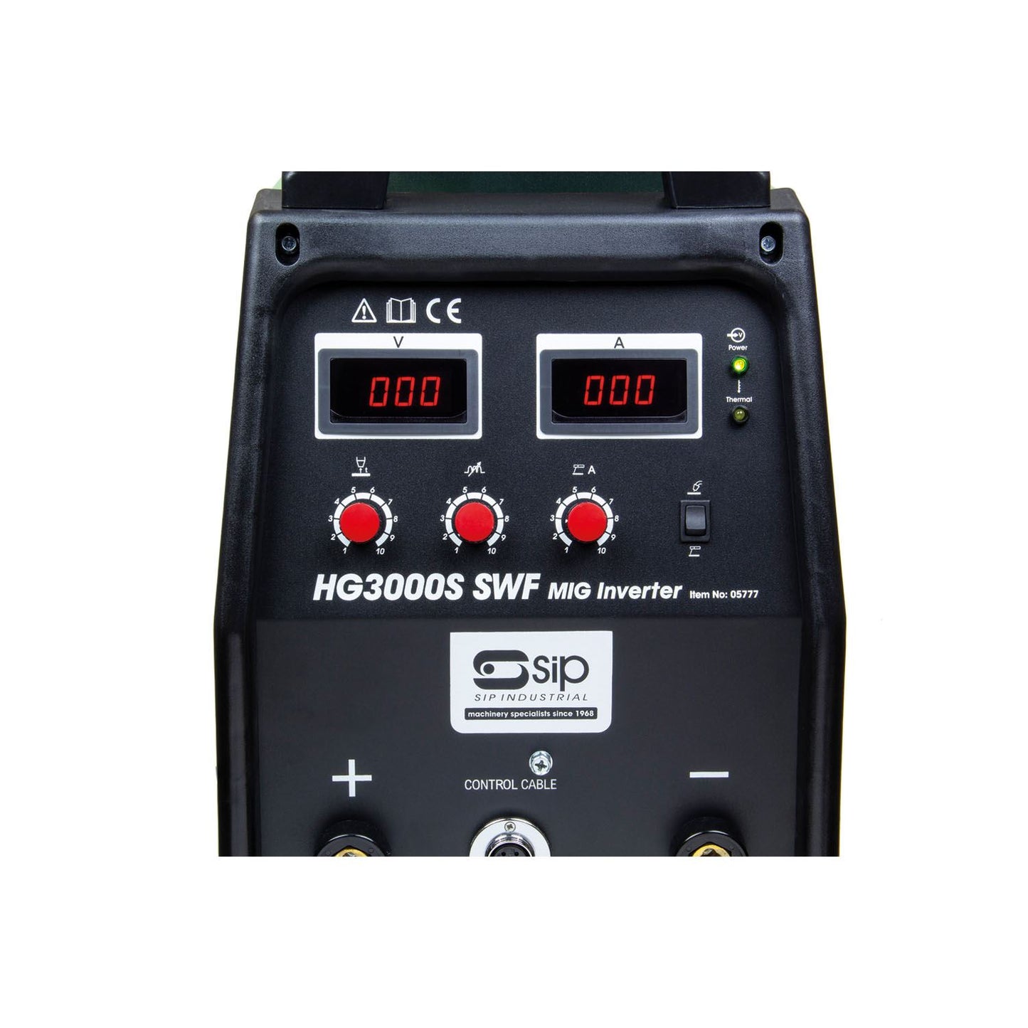 SIP Industrial HG3000S MIG Inverter Welder with SWF