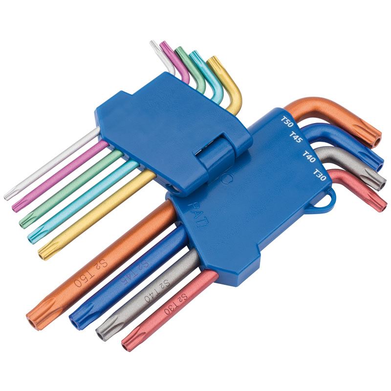 Draper 22204 Expert 9 Piece Tx-Star Security Coloured Key Set