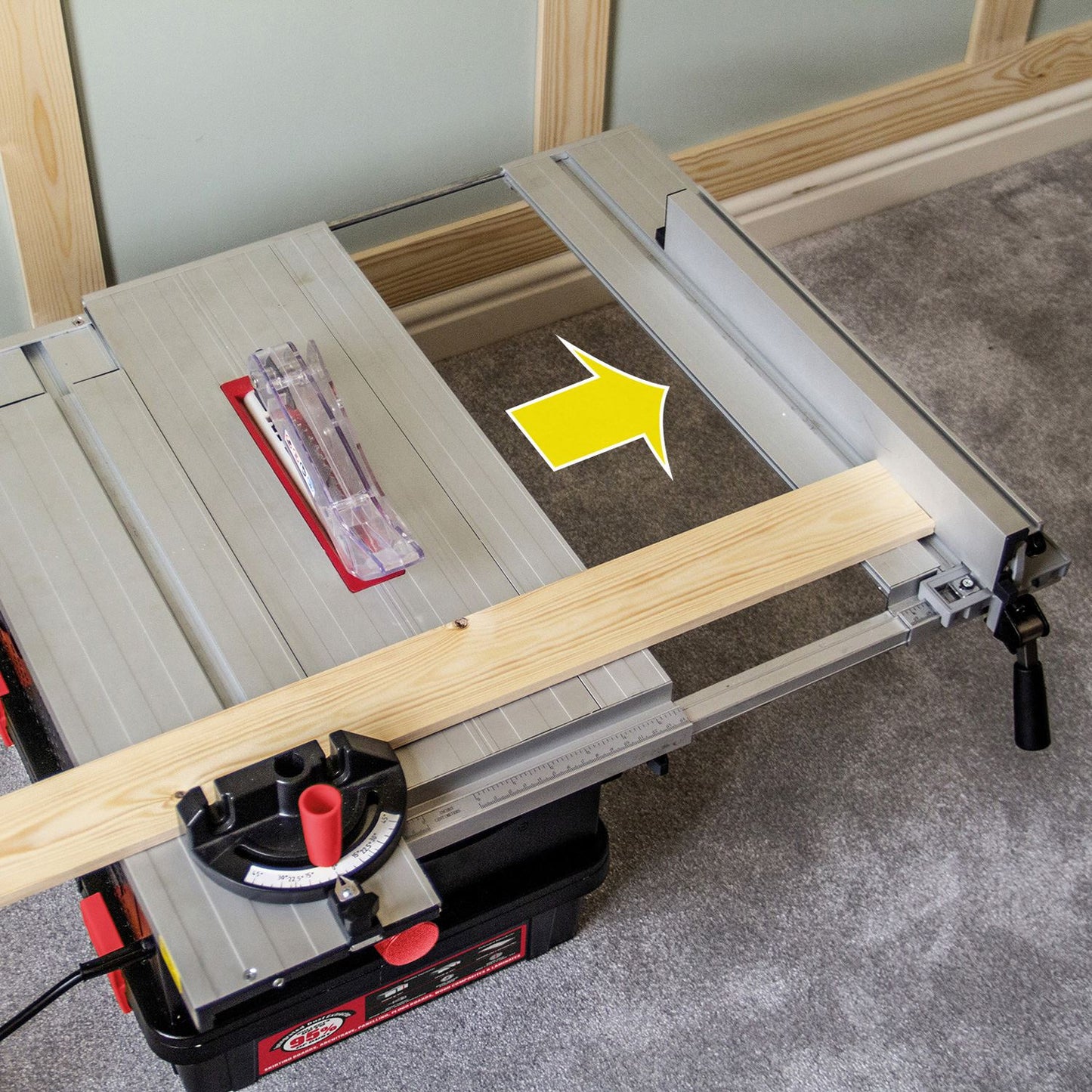 SIP Industrial 2-in-1 Table Saw with Integrated Dust Extractor
