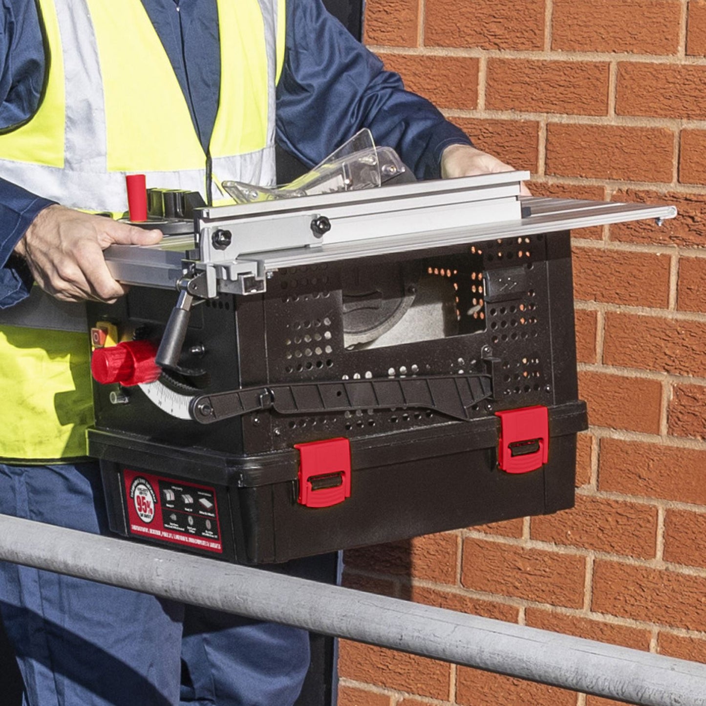 SIP Industrial 2-in-1 Table Saw with Integrated Dust Extractor