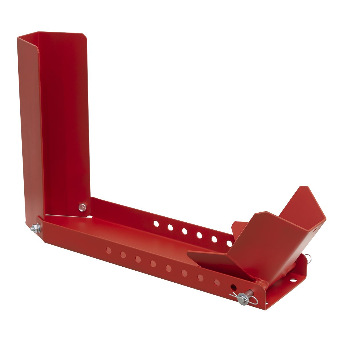 Sealey Motorcycle Roll-in Wheel Clamp - Bolt Down WCR02