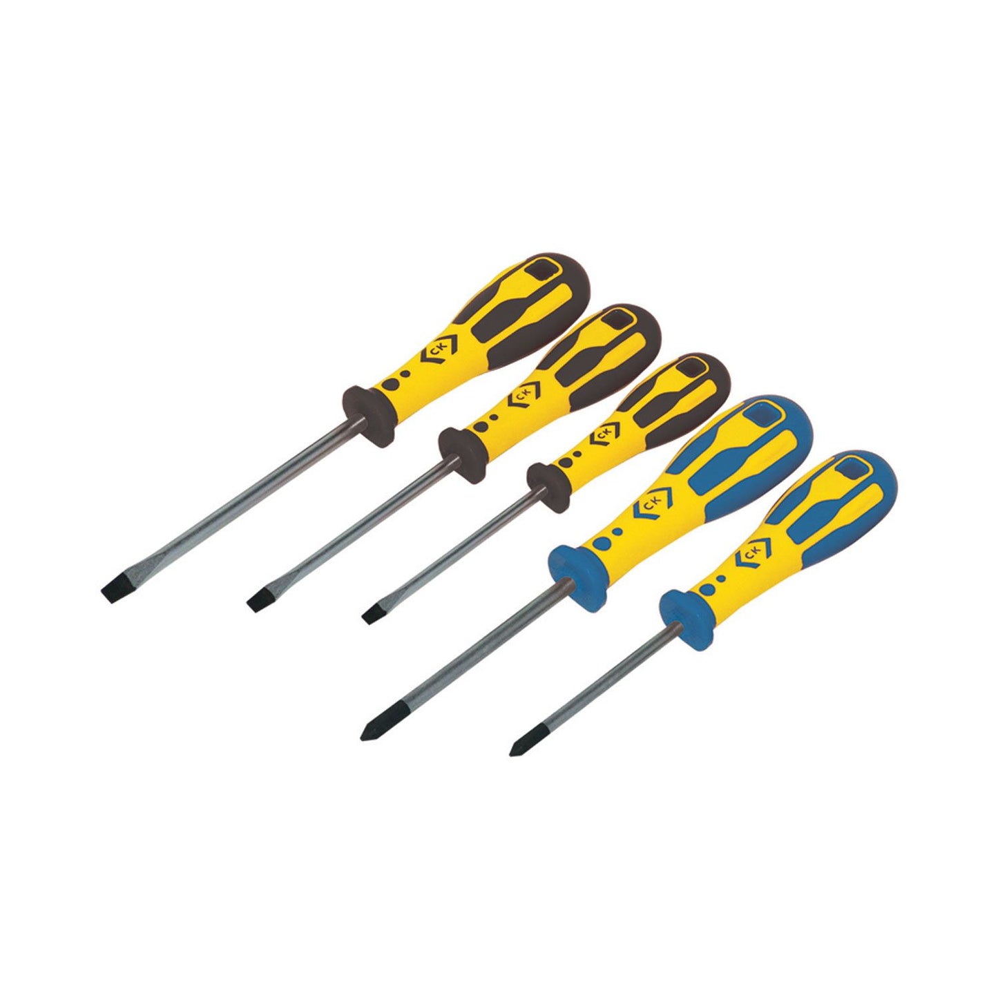 CK Tools Dextro Screwdriver Slotted & PZD Set Of 5 T49153