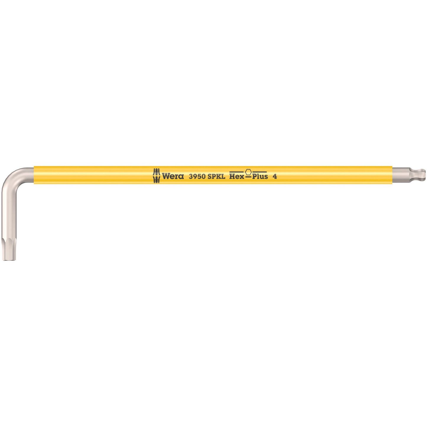 Wera 3950Spkl Multicolour Hex Key 4.0/137 Long Ballend Stainless 022664