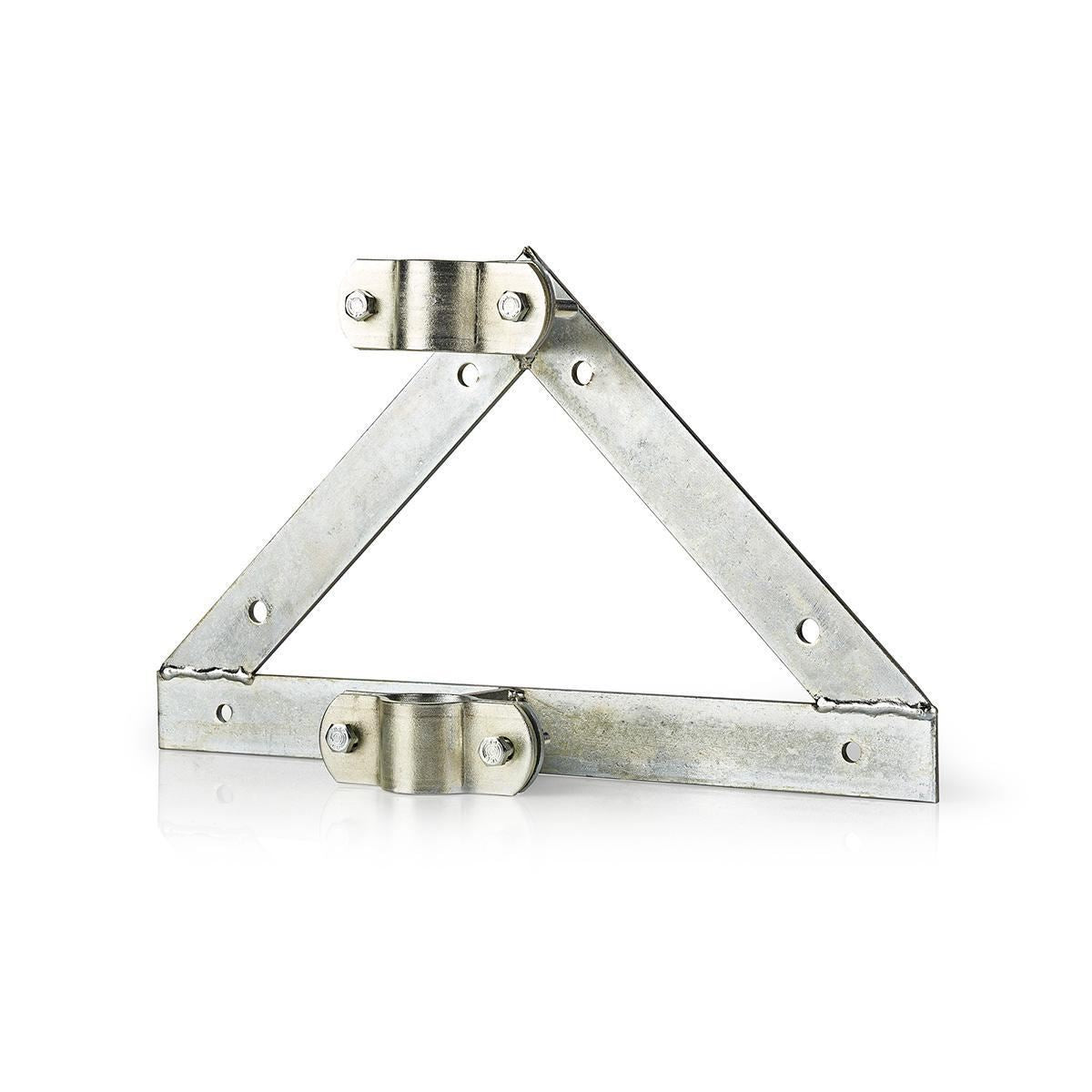 Nedis Satellite Wall Mount Mast Diameter: 32 to 42mm 90mm Wall Distance Steel - SDWM500ME