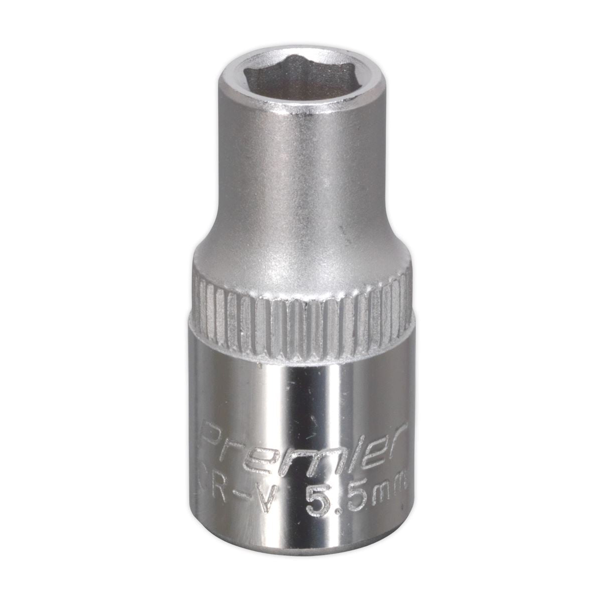 Sealey WallDrive Socket 5.5mm 1/4"Sq Drive S14055