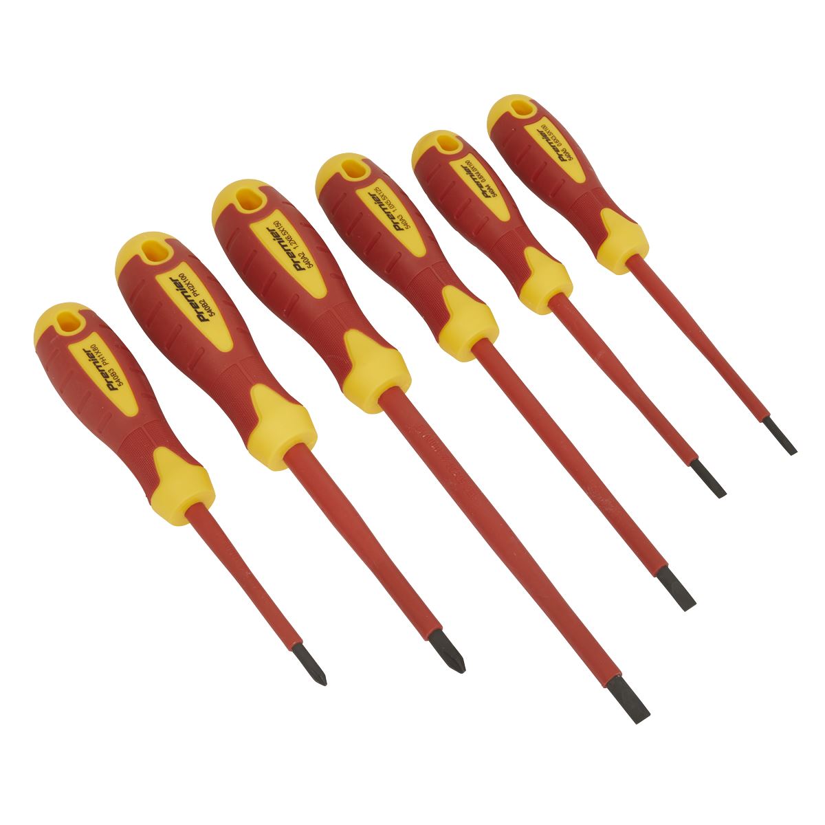 Sealey Screwdriver Set 6pc VDE Approved AK6130