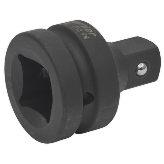 Sealey Impact Adaptor 1"Sq Drive Female - 3/4"Sq Drive Male AK5405