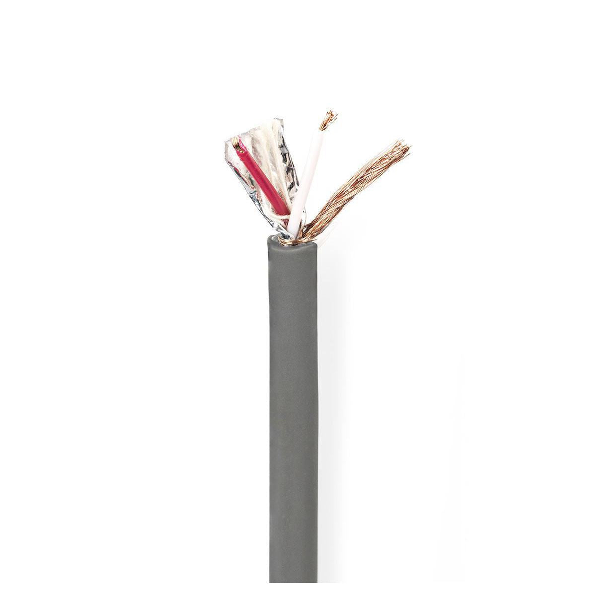 Nedis DMX Cable 110 Ohm 2x 0.23 mm² 100m Reel Grey COTR15021GY100