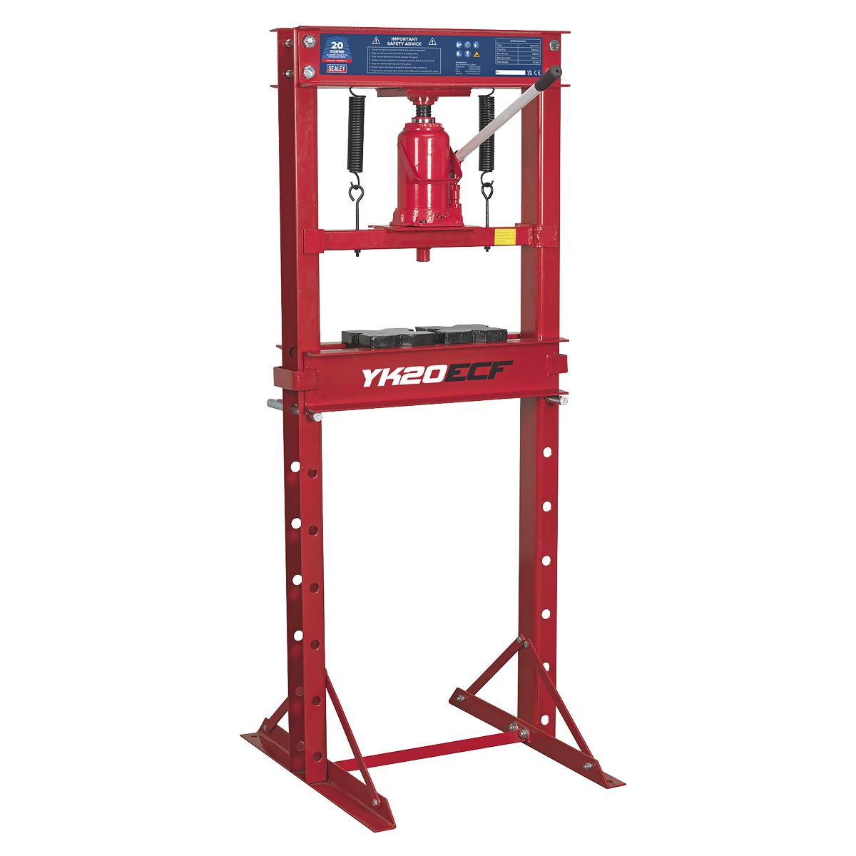 Sealey Hydraulic Press 20 tonne Economy Floor Type YK20ECF