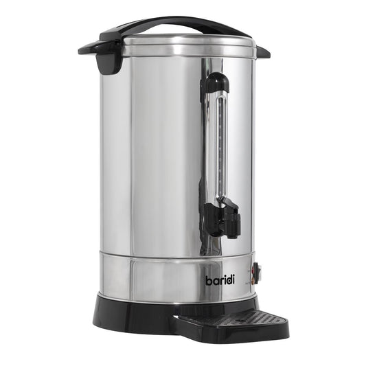 Baridi Hot Water Boiler, Tea Urn, 20L Capacity, Stainless Steel DH270