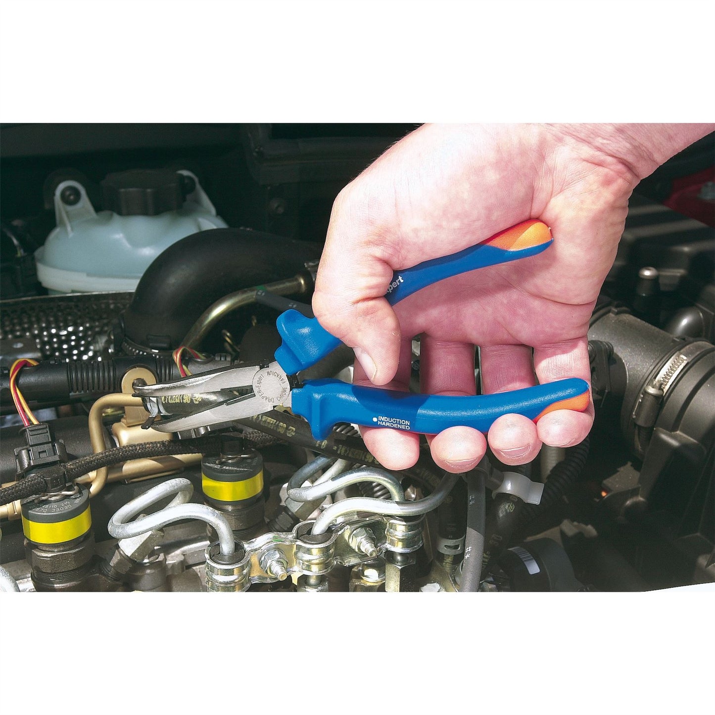 Draper 1x Expert 200mm Bent Nose Pliers Garage Professional Standard Tool 68889