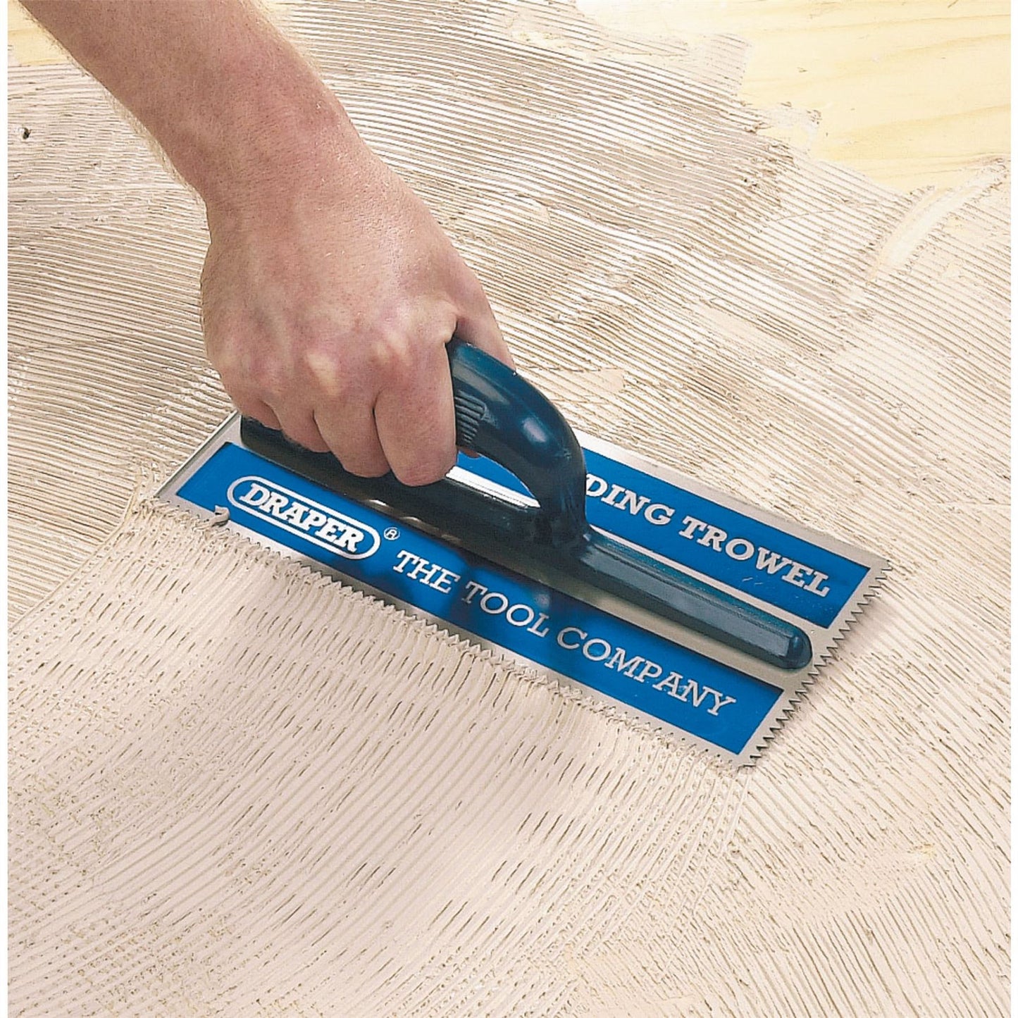 Draper 1x Adhesive Spreading Trowel Garage Professional Standard Tool 67144