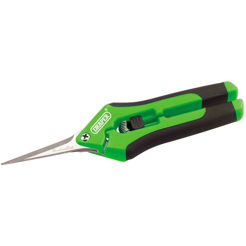 Draper 73728 Flower Pruning Shears Straight Pruning Secateurs Bonsai Thinning