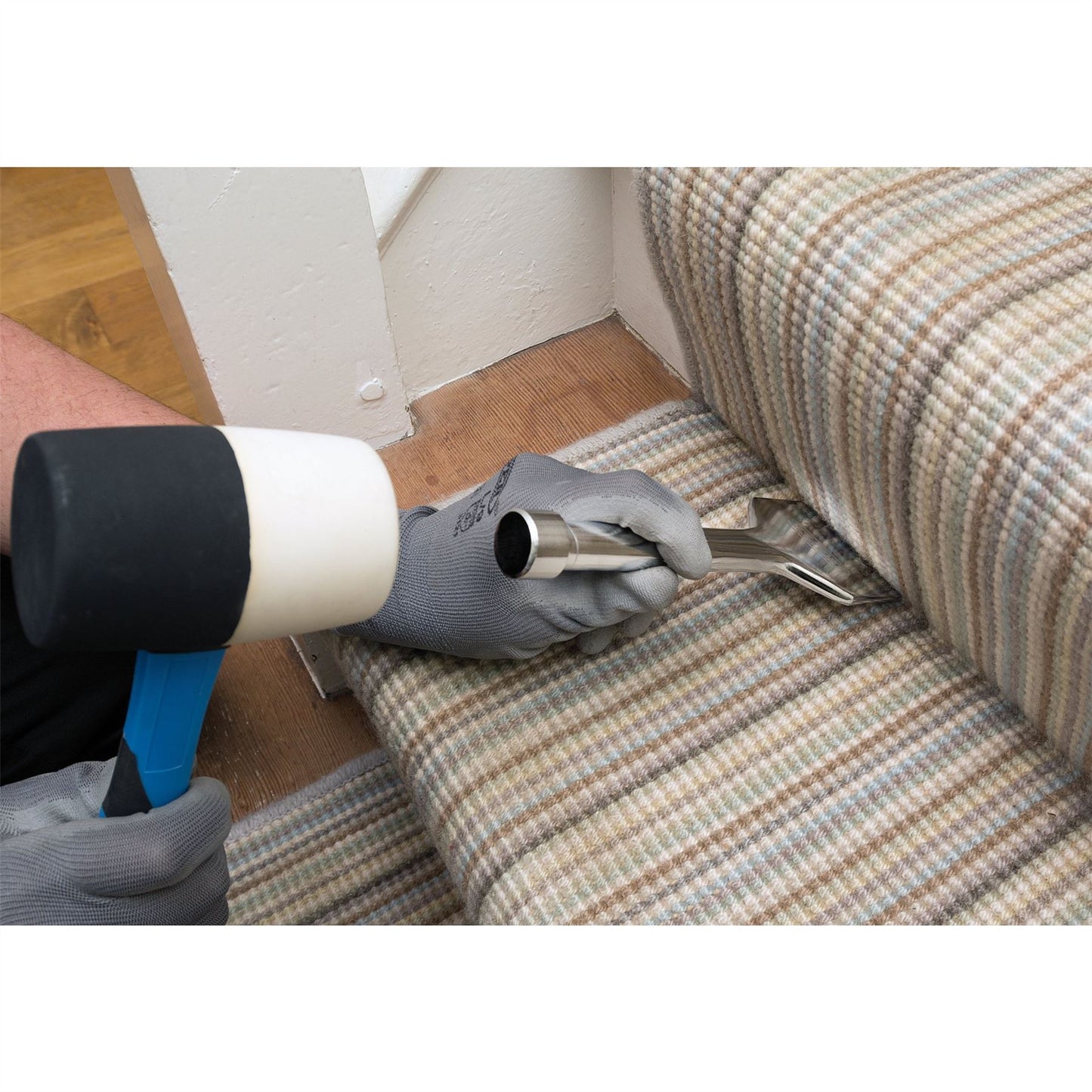 Draper 3" 75mm Carpet Layers Laying Fitters Fitting Flooring Bolster Tool 15082
