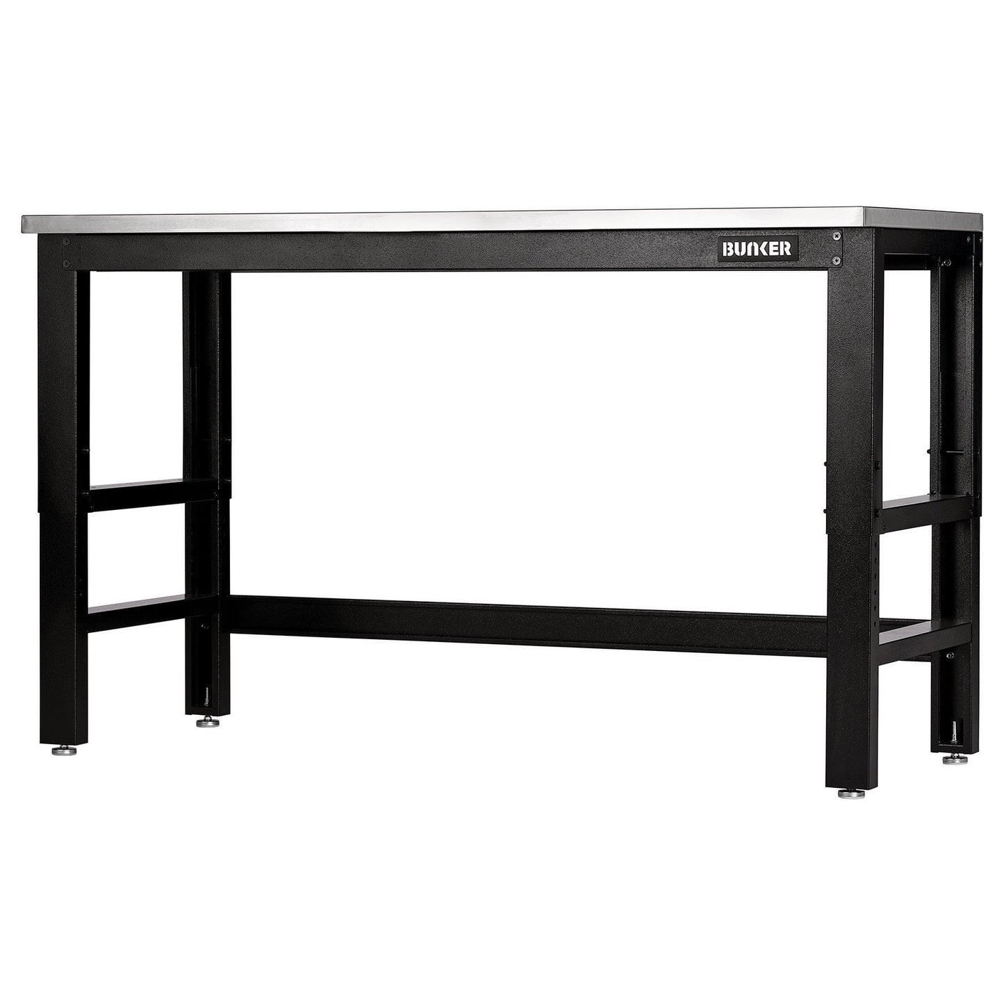 BUNKER Workbench with Stainless Steel Worktop, 1550mm
