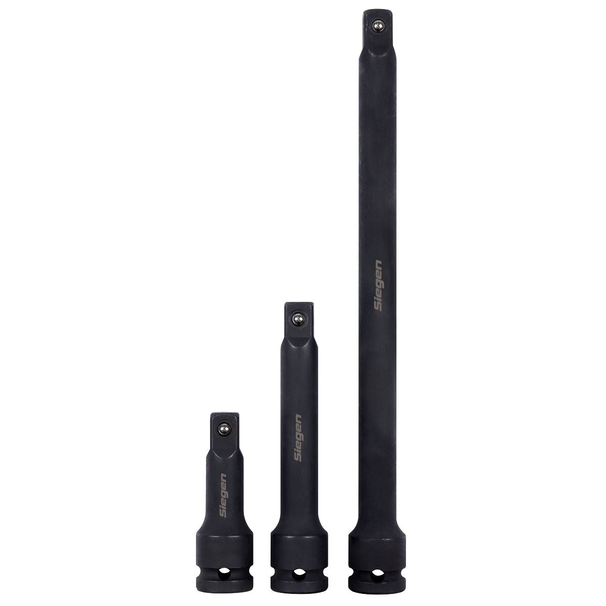 Sealey Siegen Impact Extension Bar Set 1/2"Sq Drive 3pc S01322