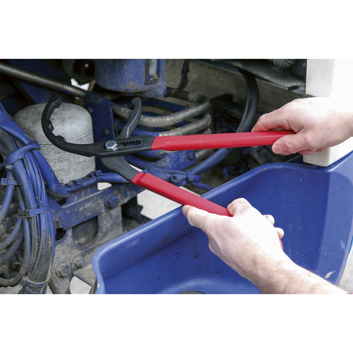 Sealey Oil Filter Pliers 95-178mm - Commercial CV6412