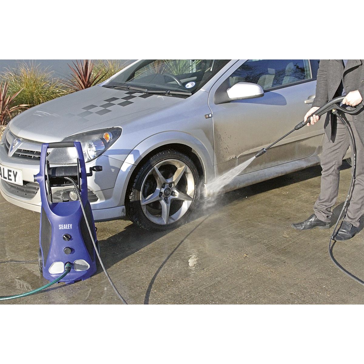 Sealey Prof Pressure Washer 140bar with TSS & Rotablast Nozzle 230V PW3500