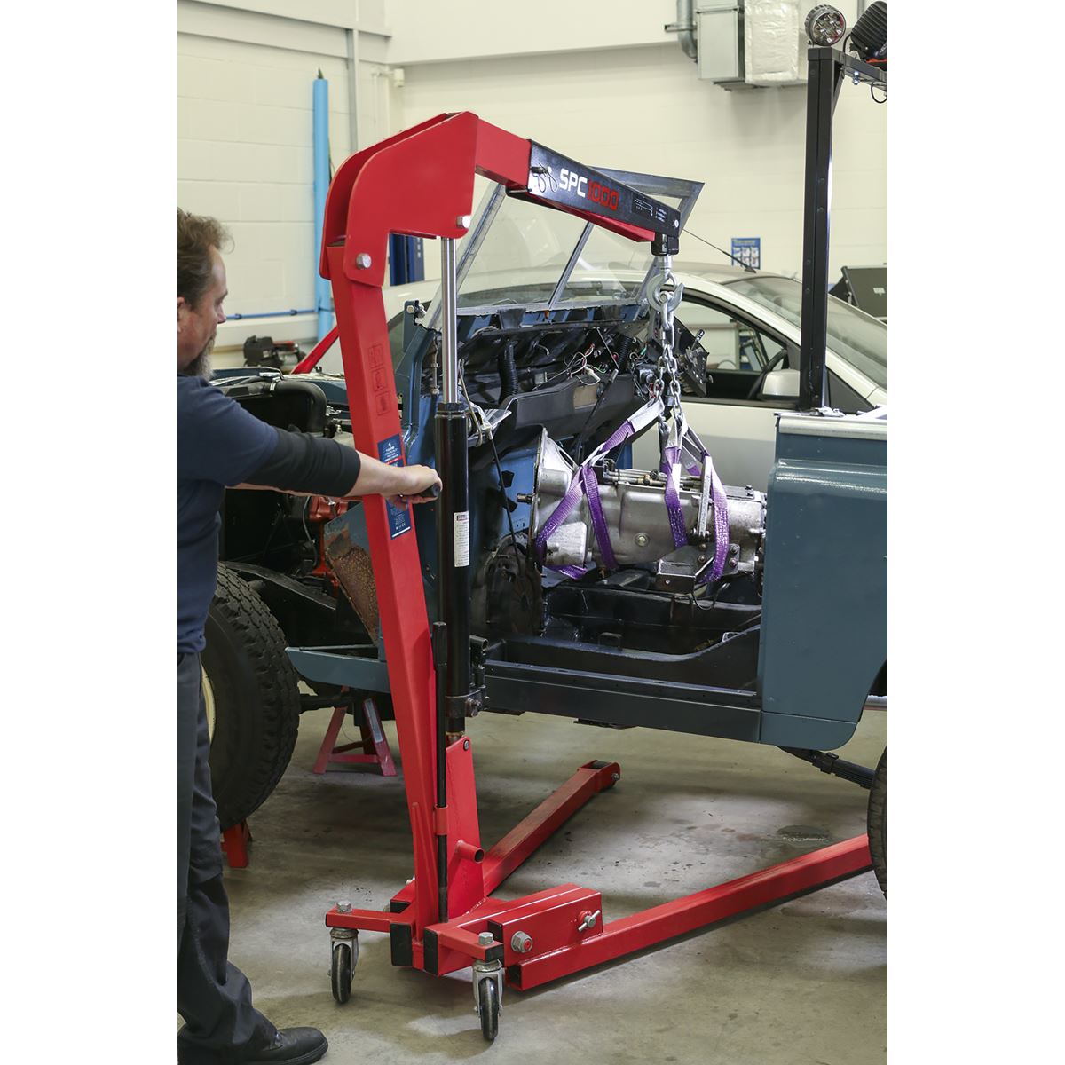 Sealey Folding Engine Crane 1 tonne SPC1000