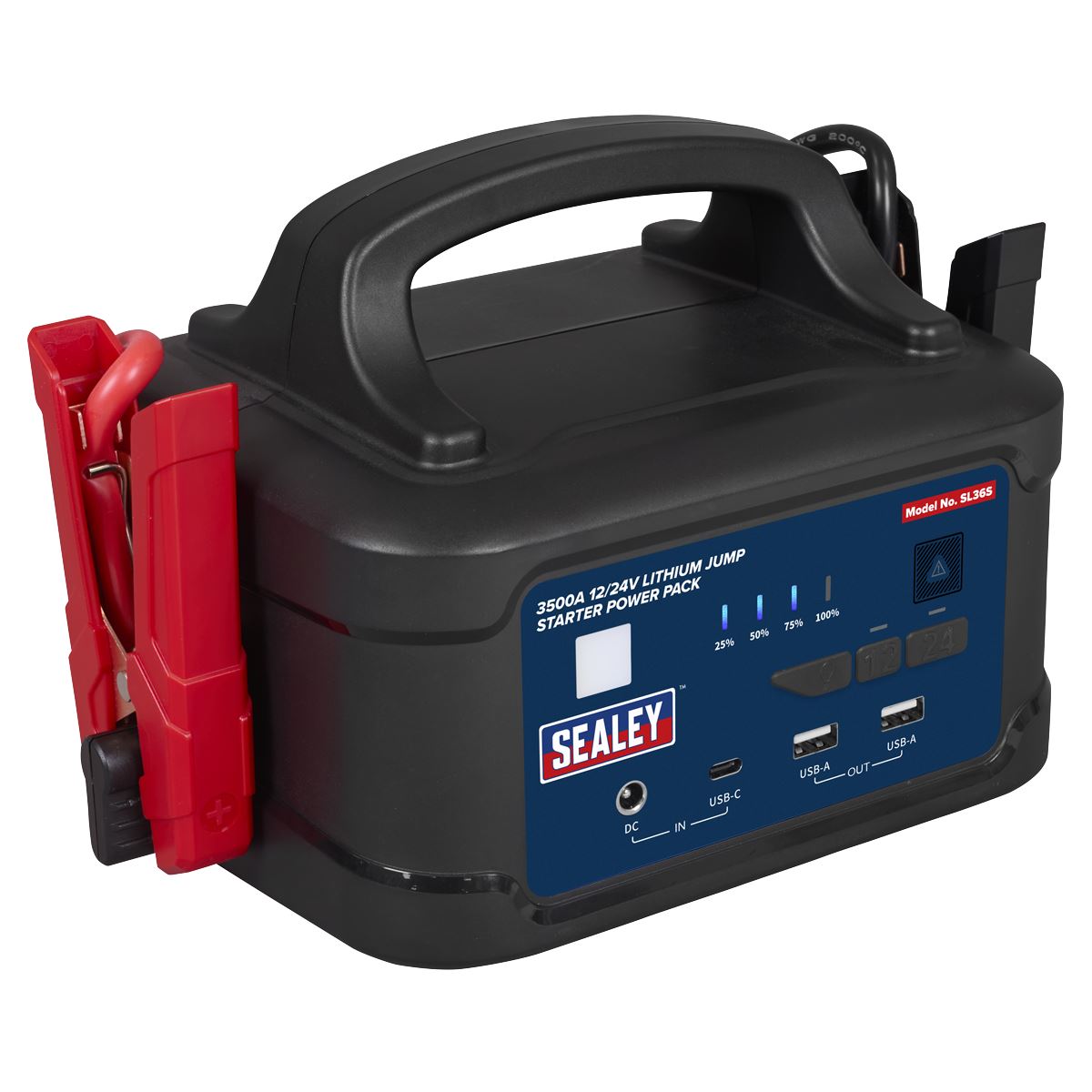 Sealey 3500A 12/24V Lithium Jump Starter Power Pack SL36S