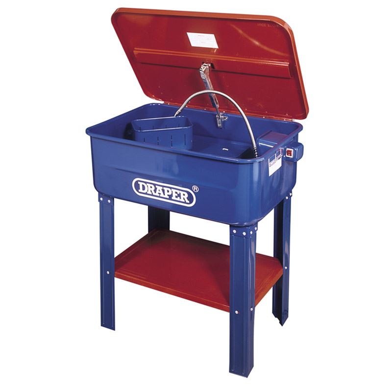 Draper 230V Floor Standing Parts Washer, 54.5L DPW1 - 37825