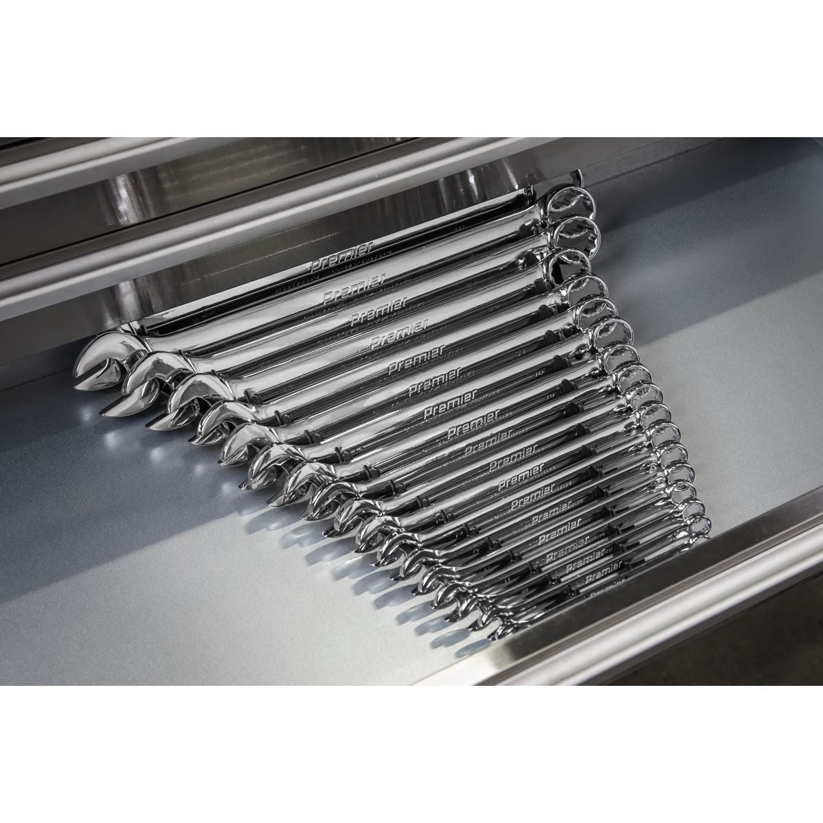 Sealey Sharks Teeth Spanner Rack 2pc WR01