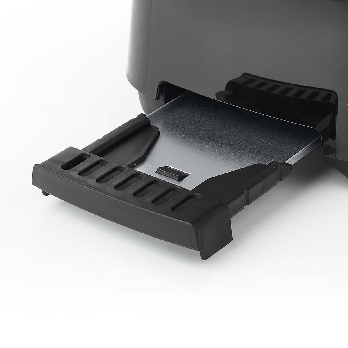 Nedis Toaster 2 Slots with 6 Browning levels Black - KABT150EBK