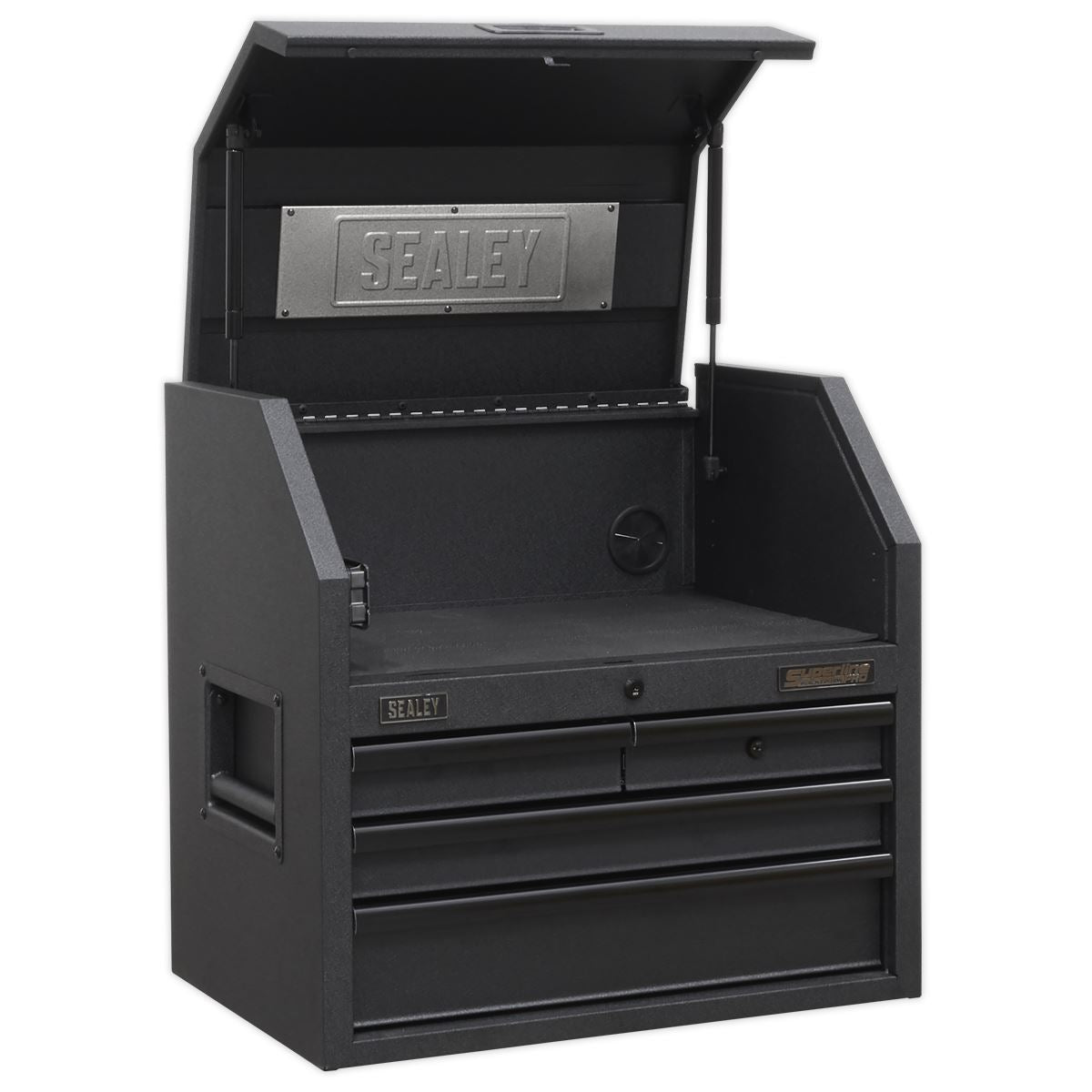 Sealey Topchest 4 Drawer 660mm Soft Close Drawers & Power Strip AP2704BE