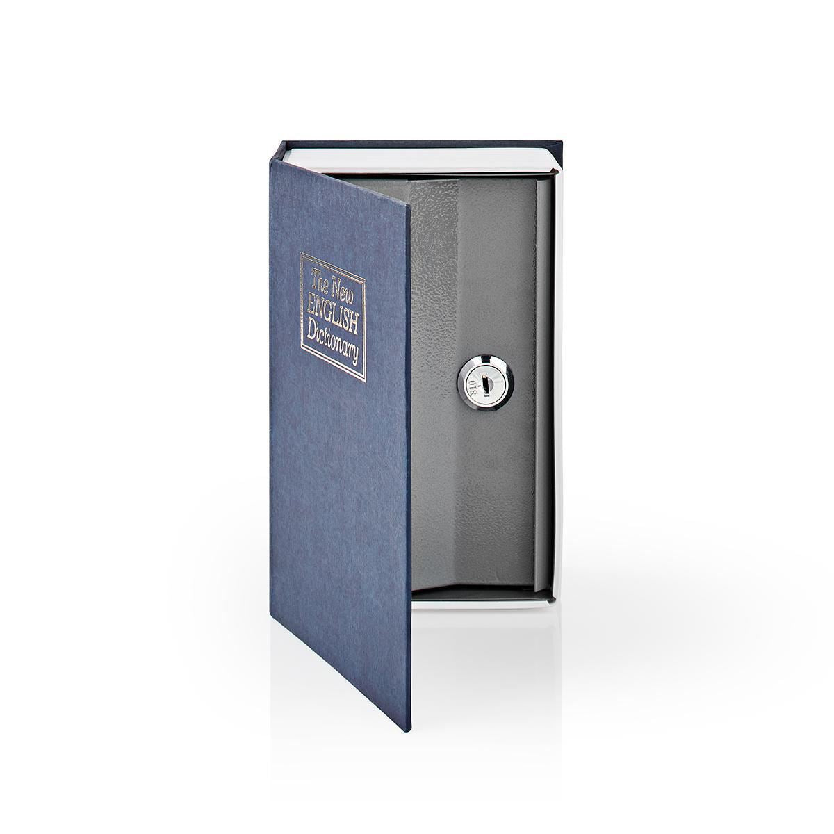 Nedis Vault Book Safe Key Lock Indoor Inner volume 0.86 2 Keys Included - BOOKSEDS01BU