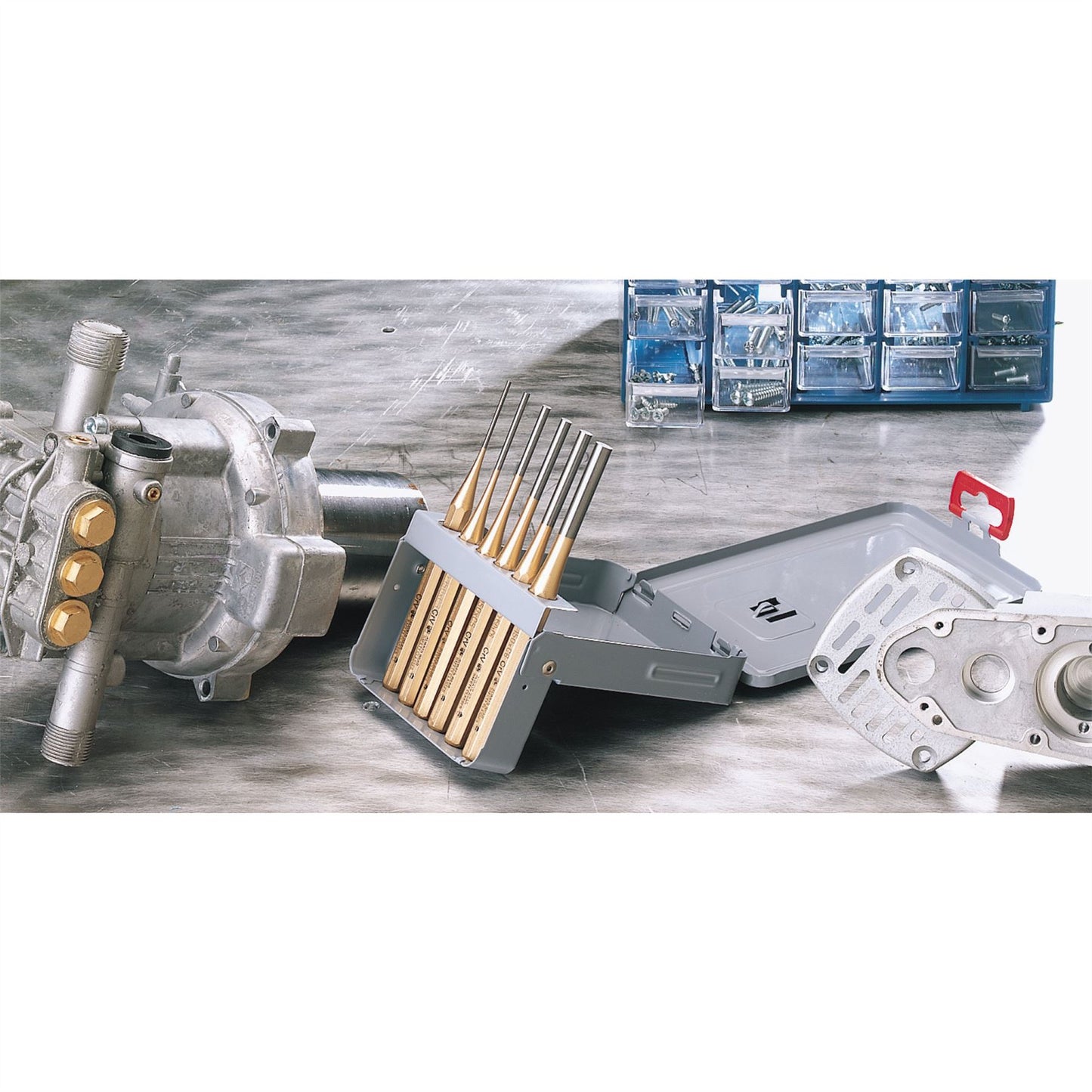 Draper Expert Octagonal Parallel Pin Punch Set, 150mm (6 Piece) - 74712