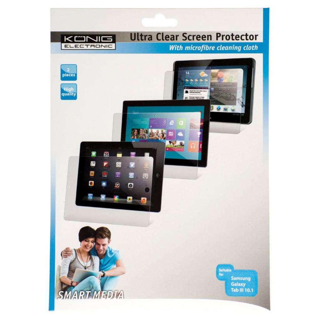 Konig Ultra clear screen protector for Samsung Galaxy Tab III 10.1†- CS10GALT3S100