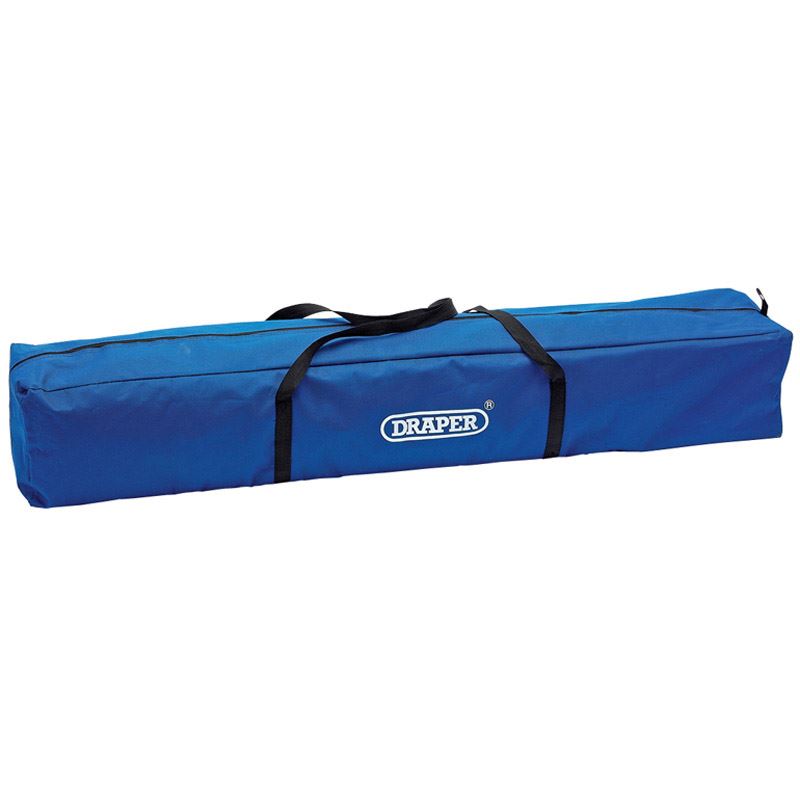 Draper 76940 Blue 3m x 3m Concertina Gazebo Garden Party Shelter Canopy Roof