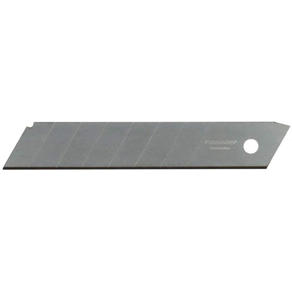 Fiskars CarbonMax snap off knife 18mm 5 pack