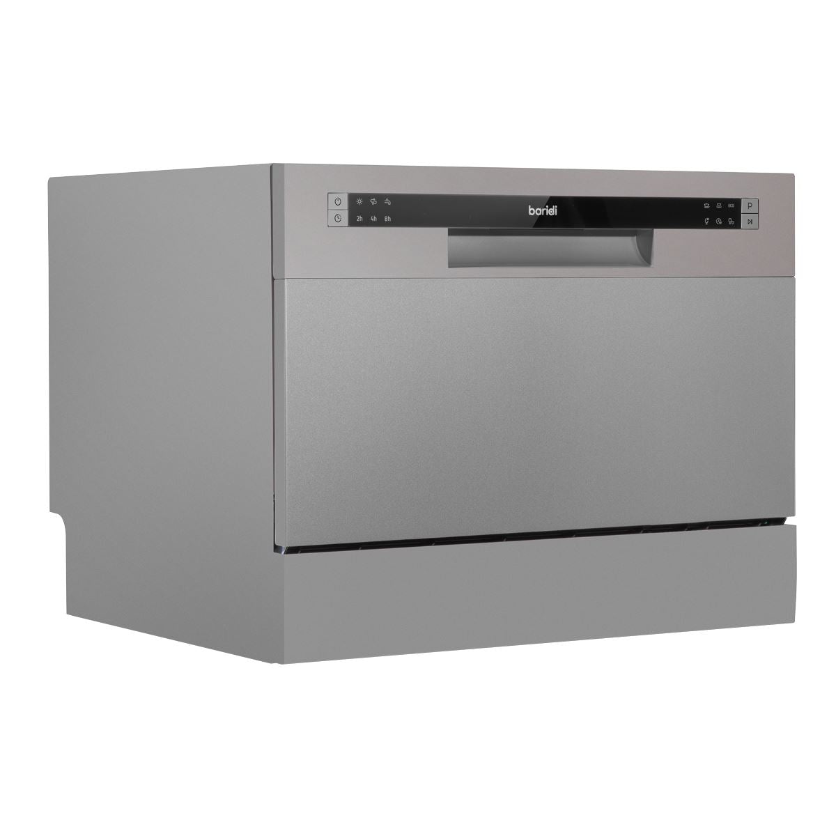 Baridi Compact Tabletop Dishwasher 6 Place Settings, 6 Programmes, Low Noise