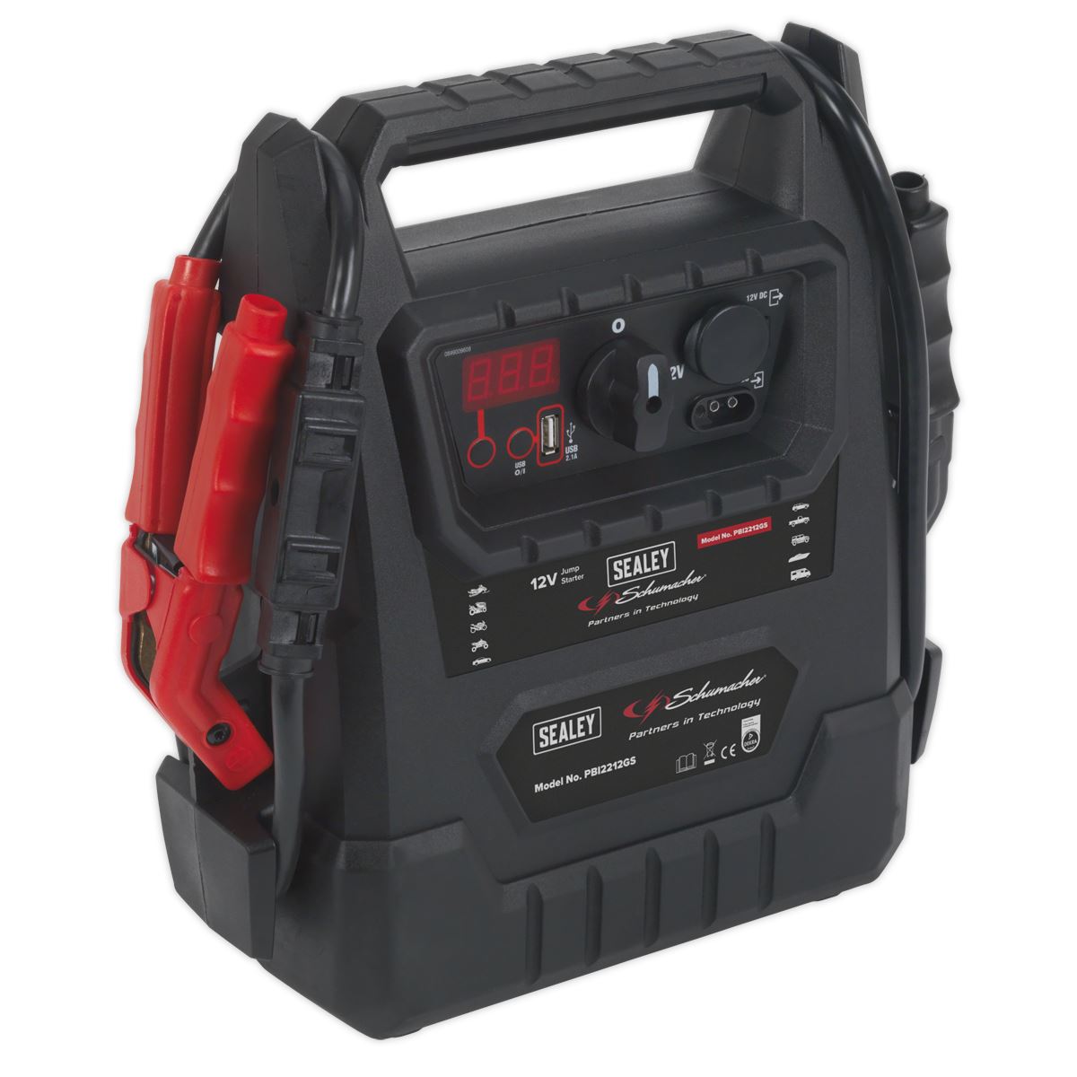 Sealey Schumacher RoadStart Emergency Jump Starter 12V 2300A DEKRA PBI2212GS
