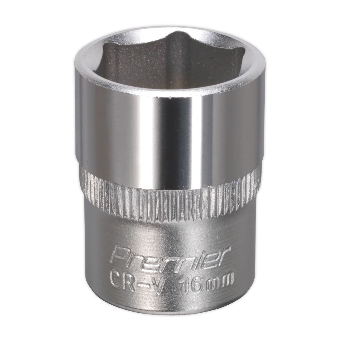 Sealey WallDrive Socket 16mm 3/8"Sq Drive S3816