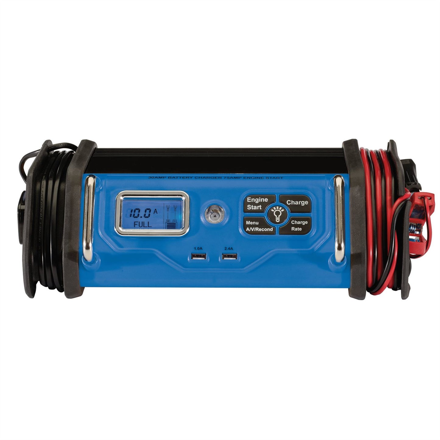 Draper 53171 12V 30A Emergency Car Van Battery Charger Engine Jump Starter