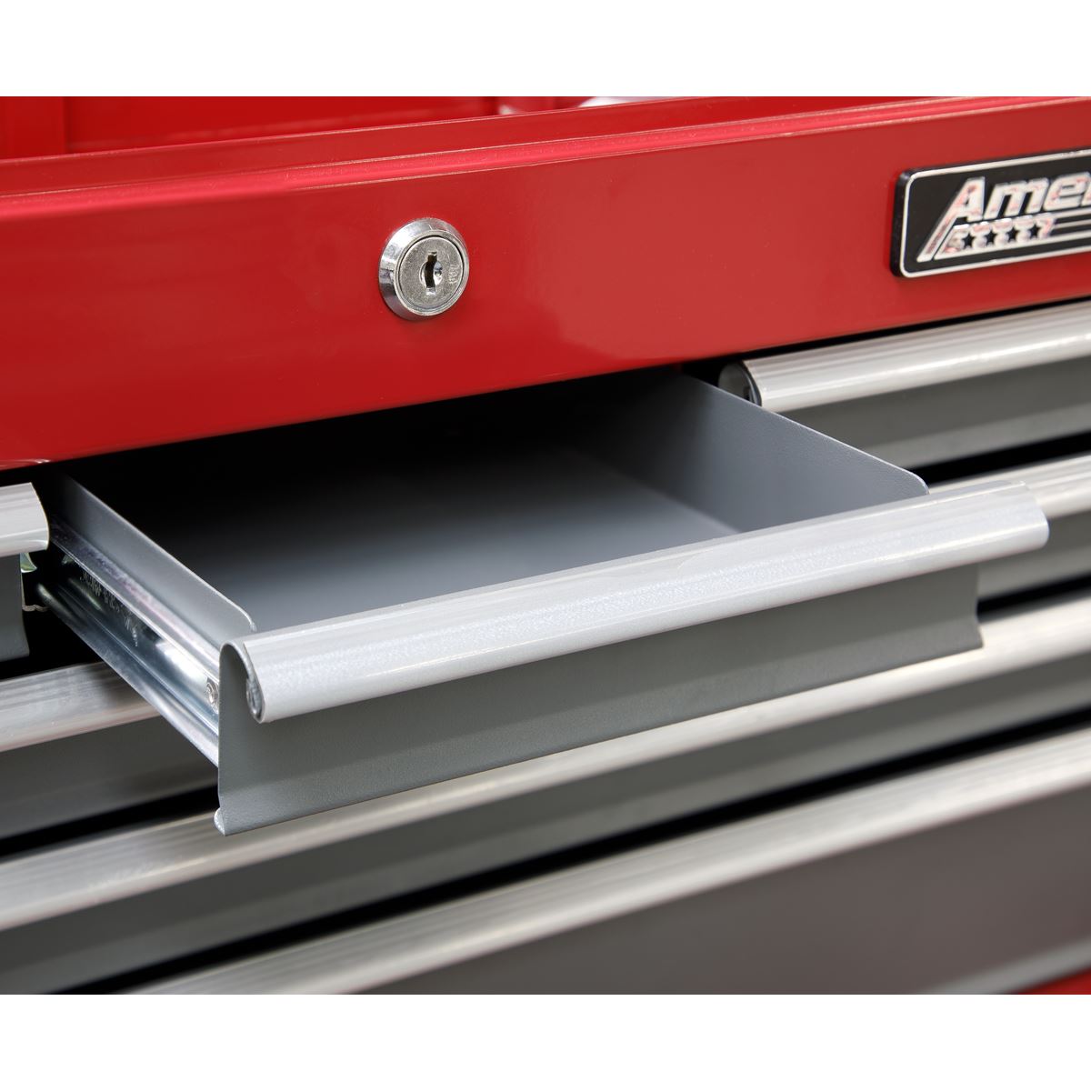 Sealey Topchest 6 Drawer with Ball-Bearing Slides - Red/Grey AP2201BB